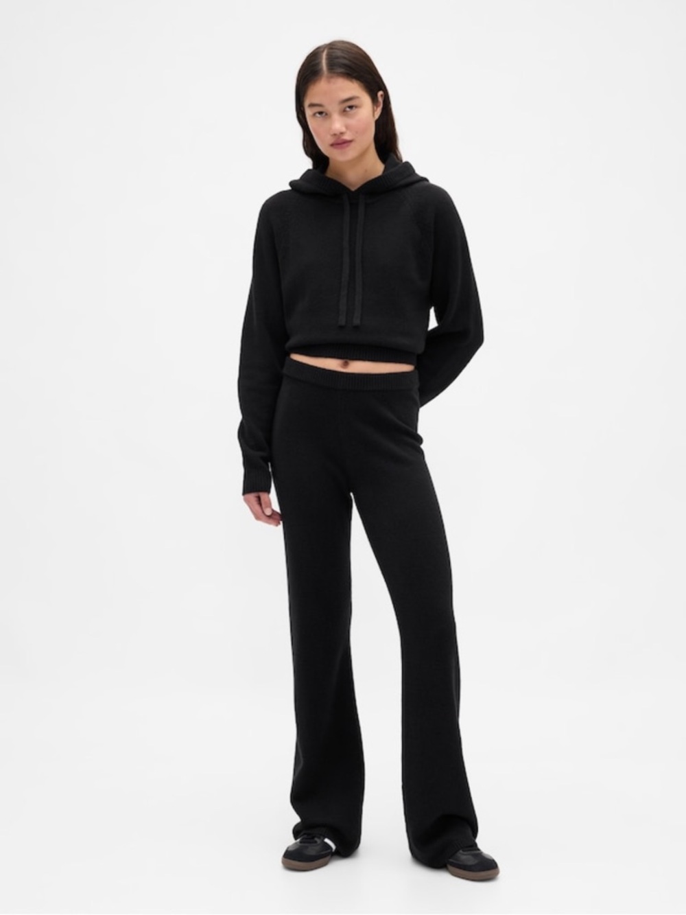 Gap Cashsoft Black Pants - M (Bootcut)